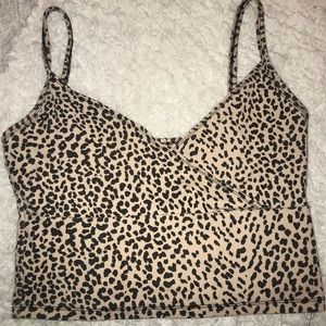 Cheetah tank top